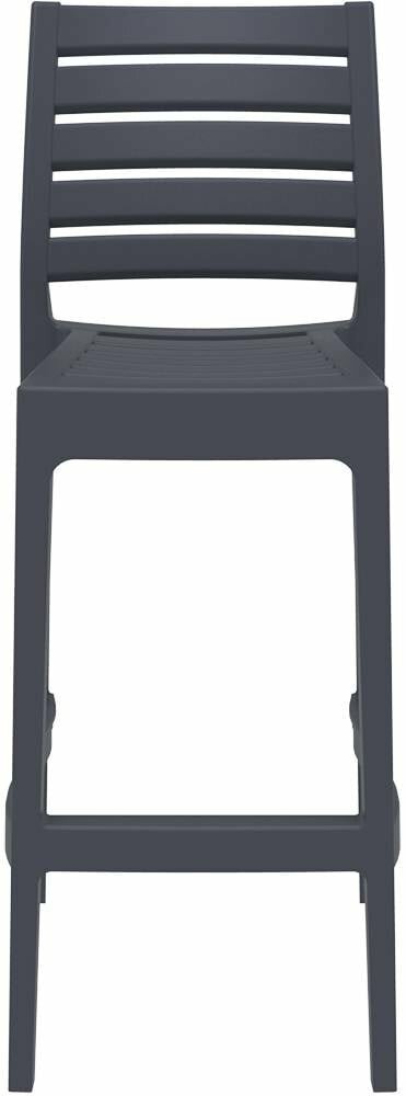 Siesta Ares Stapelbare Barkruk 75 Cm Donkergrijs (Per 2 Stuks)