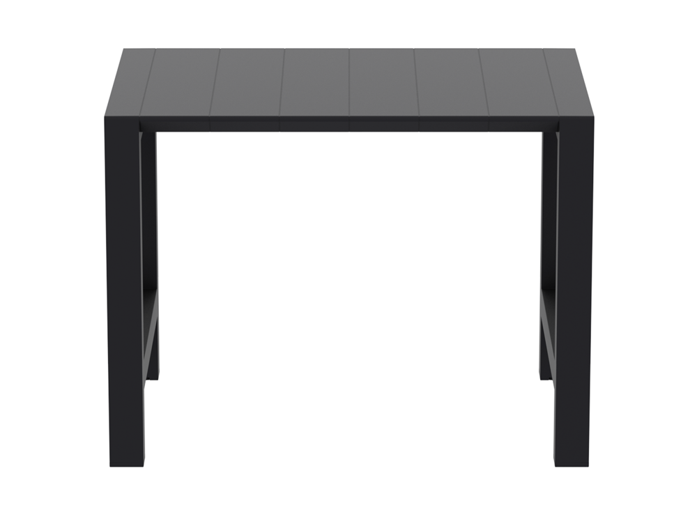 Siesta Vegas Uitschuifbare Bartafel 100/140 Cm Zwart