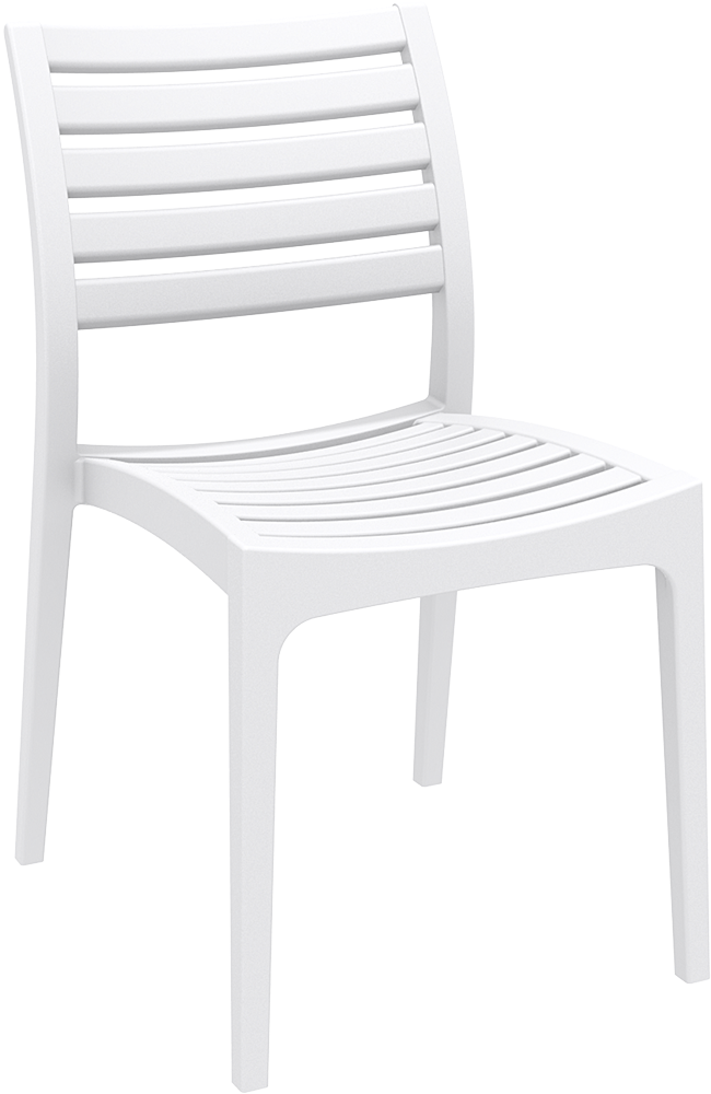 Siesta Ares Stapelbare Tuinstoel Wit (Per 2 Stuks)