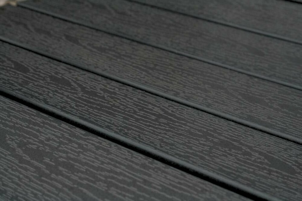 The Outsider Milan Loungestoel Adirondack Polywood Zwart