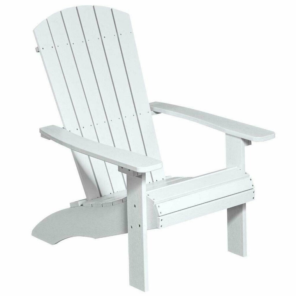 The Outsider Milan Loungestoel Adirondack Polywood Wit