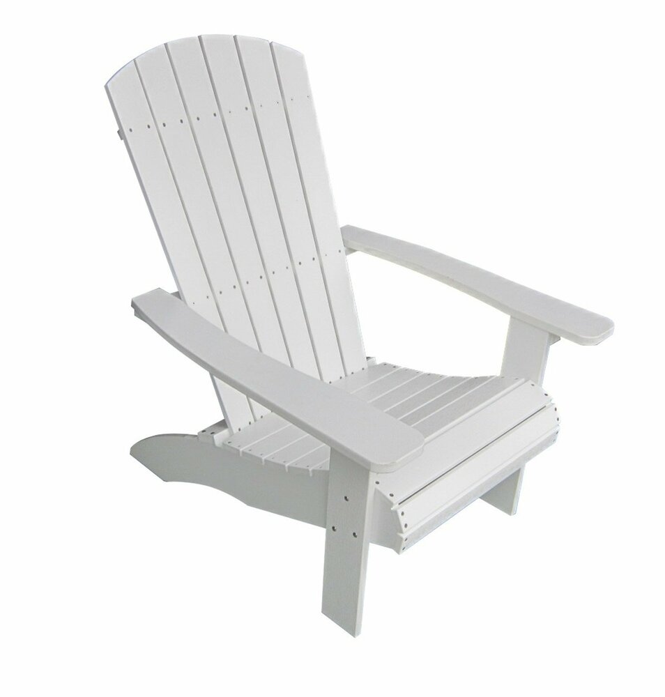 The Outsider Milan Loungestoel Adirondack Polywood Wit