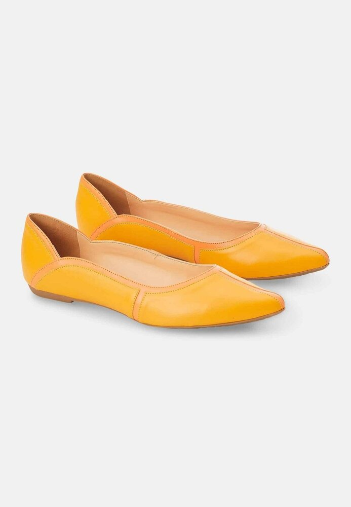 Mangar&aacute; Pitanga Women&#039;s Ballerinas - Stylish &amp; Comfortable Yellow 39