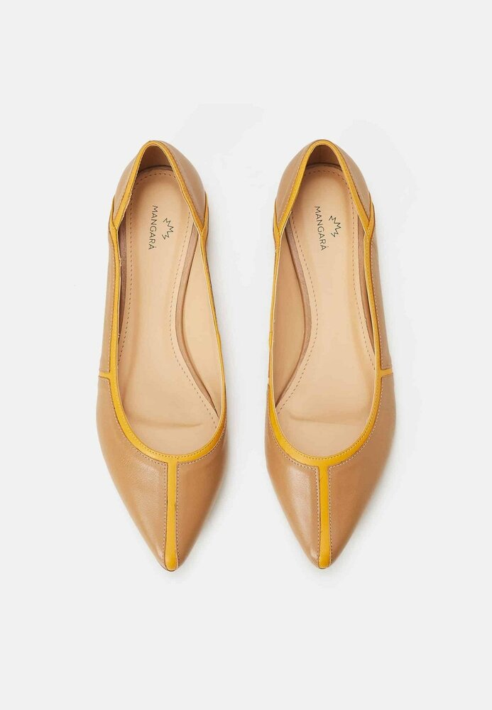 Mangar&aacute; Pitanga Women&#039;s Ballerinas - Stylish &amp; Comfortable Yellow 39