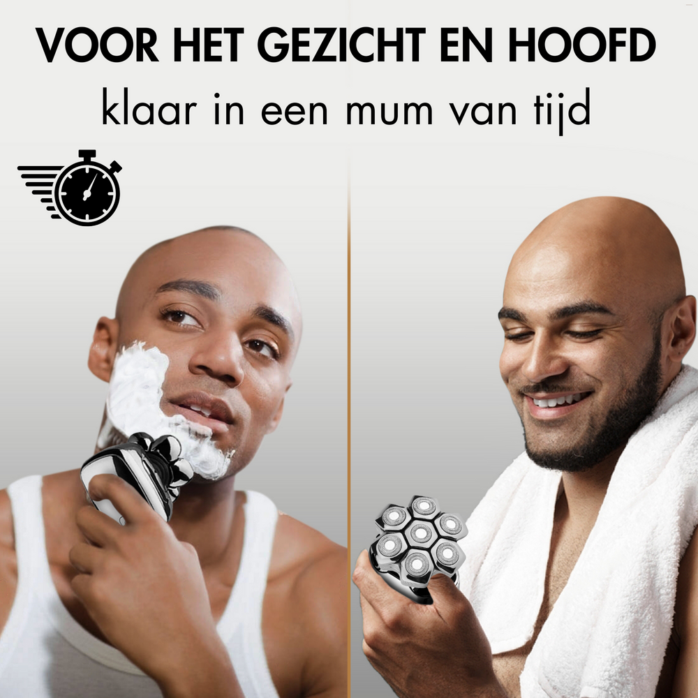 Sansbeaut&eacute;&reg; Hoofdscheerapparaat + Extra Scheerkop | Pro Magnetic