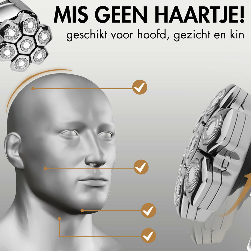 Sansbeaut&eacute;&reg; Hoofdscheerapparaat - Pro Magnetic