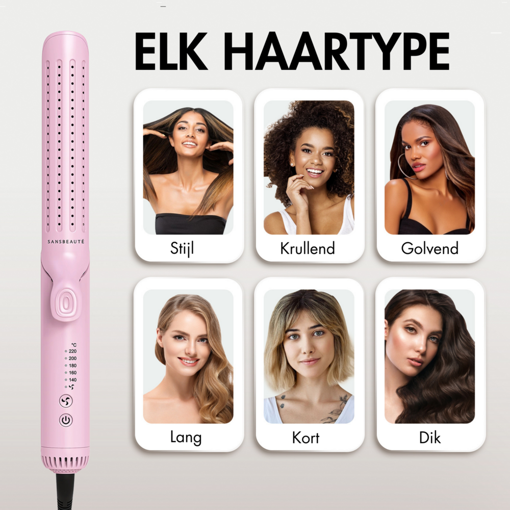 Sansbeaut&eacute;&reg; 2 In 1 Stijltang Airflow