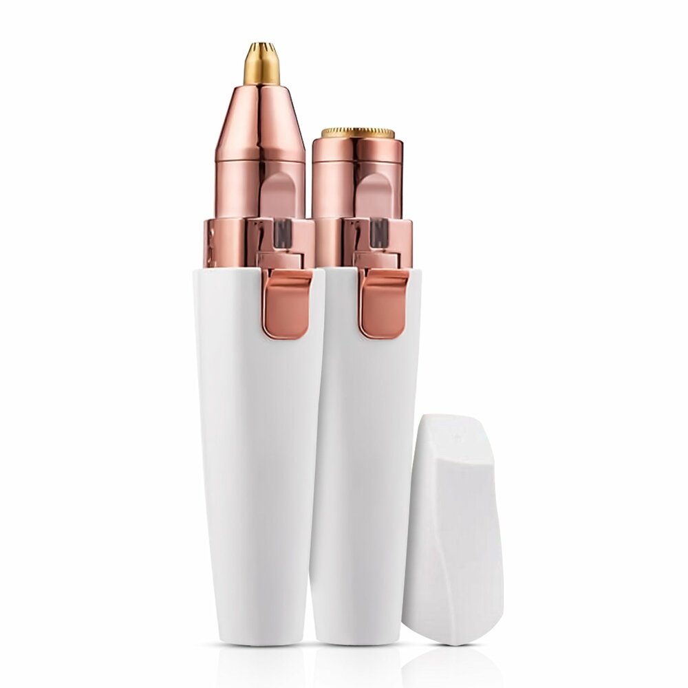 Sansbeaut&eacute;&reg; 2-In-1 Wenkbrauw En Gezichtstrimmer | White Edition