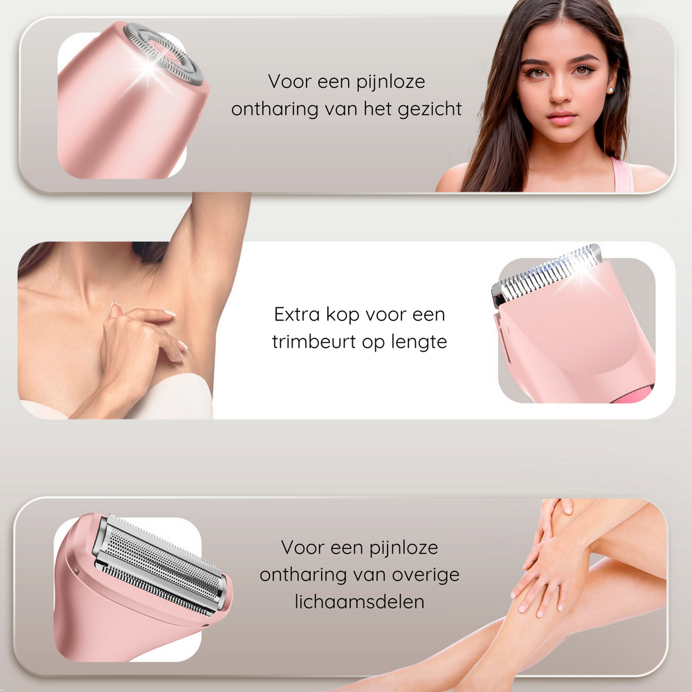 Sansbeaut&eacute;&reg; 3 In 1 Ladyshave