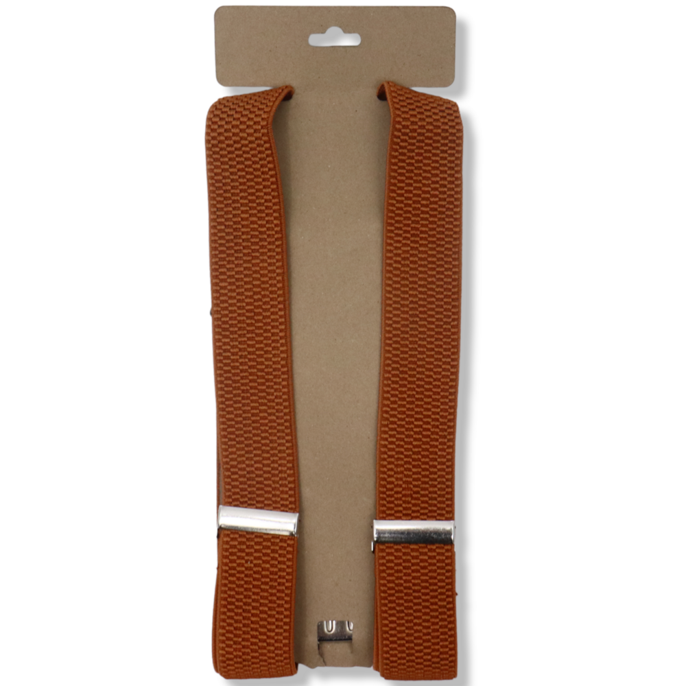 Bretels Heren - 3 Clips Bretels - 3 Stuks - Y Model Zwart;Zwart-grijs en Zwart-Rood