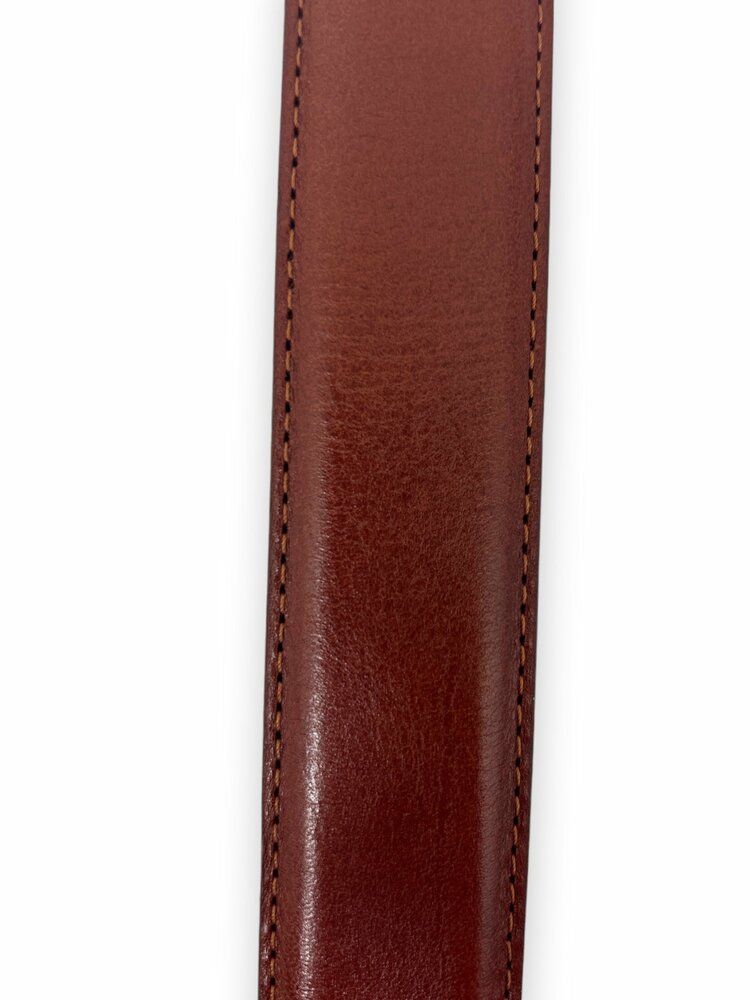 - Heren Riem - Mannen Riem - Ceintuur Heren - Broekriem Heren - Cognac 95_110