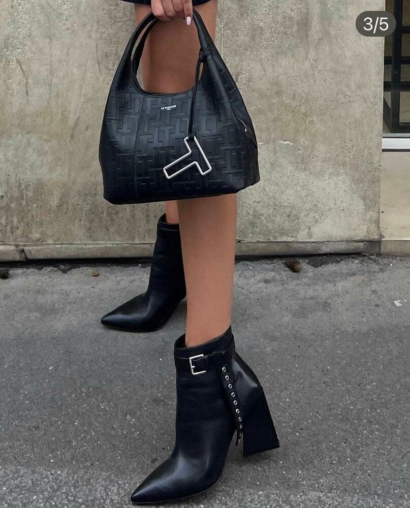 Mangar&aacute; Salvia Ankle Boot Heeled - Stylish Leather Footwear Green 40