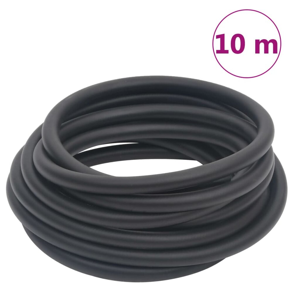 Luchtslang hybride 0,6&#039;&#039; 10 m rubber en PVC zwart