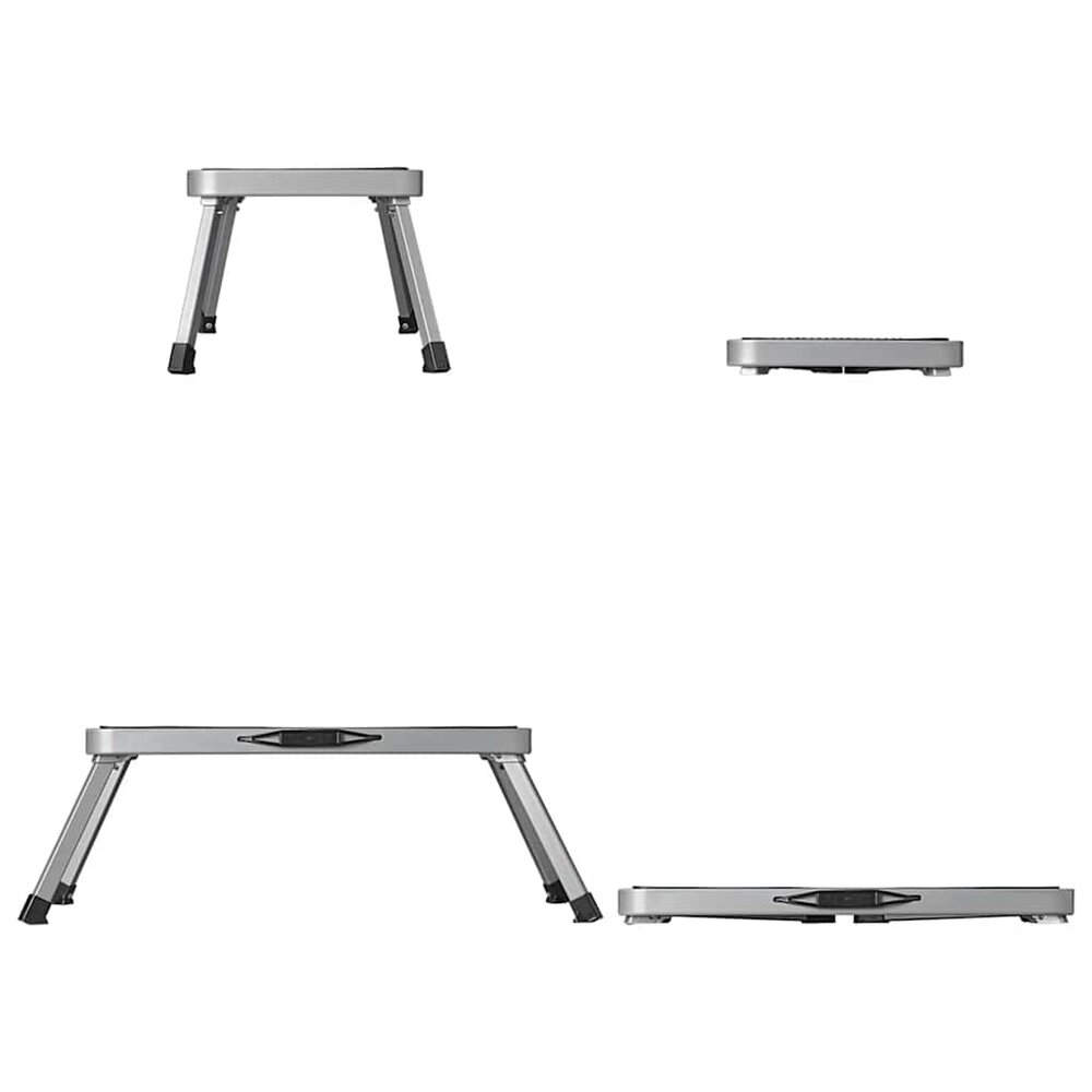 Opstapje inklapbaar 150 kg XL metaal