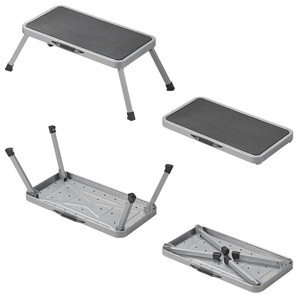 Opstapje inklapbaar 150 kg XL metaal