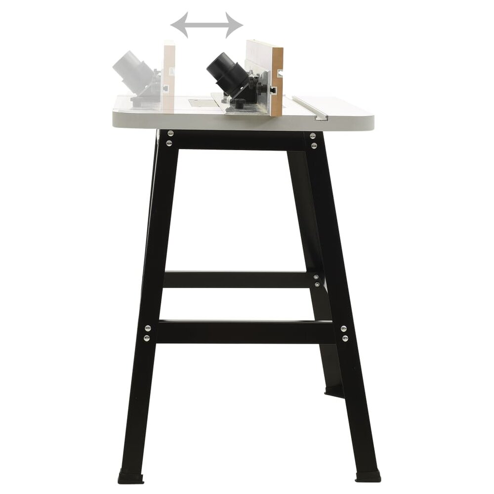 Freestafel 81x61x88 cm staal en MDF
