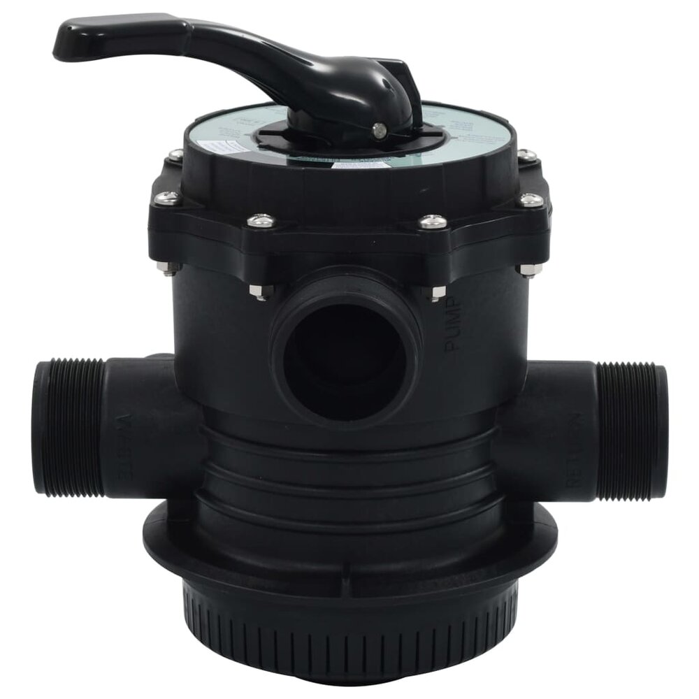Multipoortventiel voor zandfilter 6-weg 1,5&amp;quot; ABS