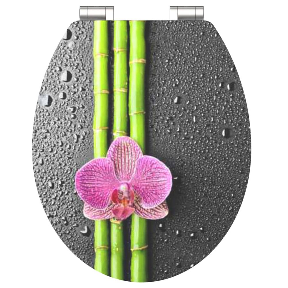 Toiletbril met soft-close ASIA MDF hoogglans
