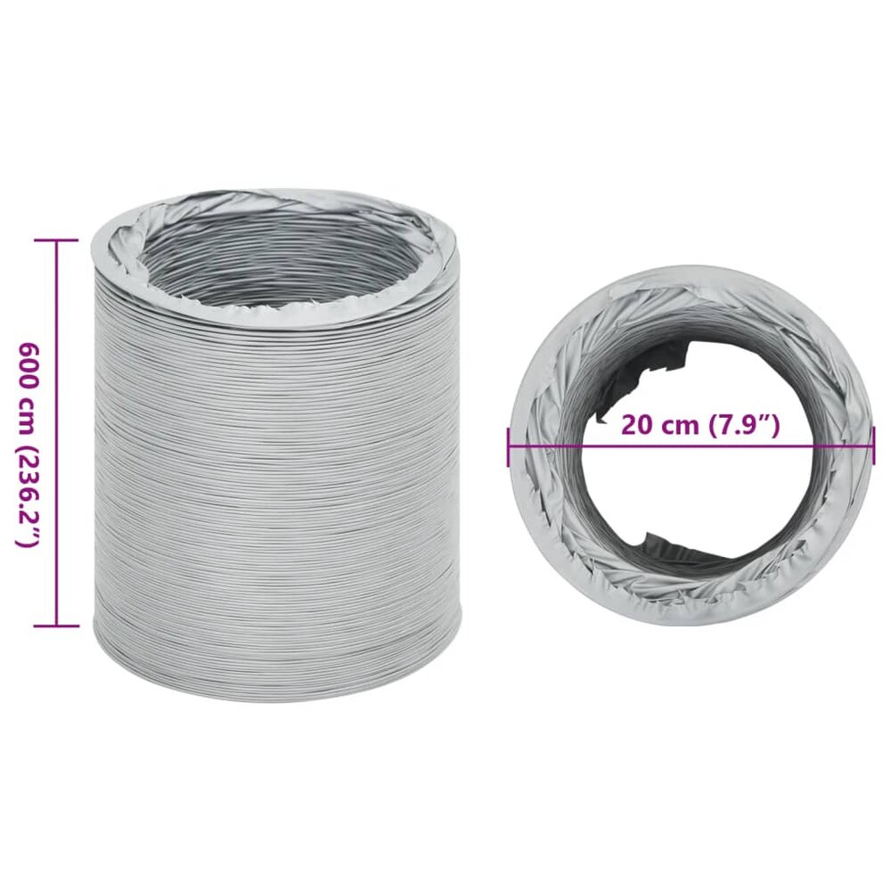 Afzuigslang &Oslash;20 cm 6 m PVC