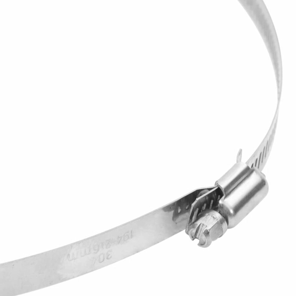Slangklemmen 6 st 91-220 mm roestvrij staal 304