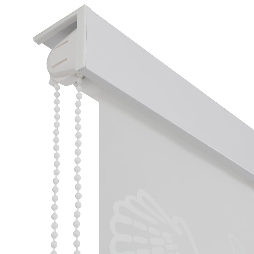 Rolgordijn voor douche 100x240 cm zeester