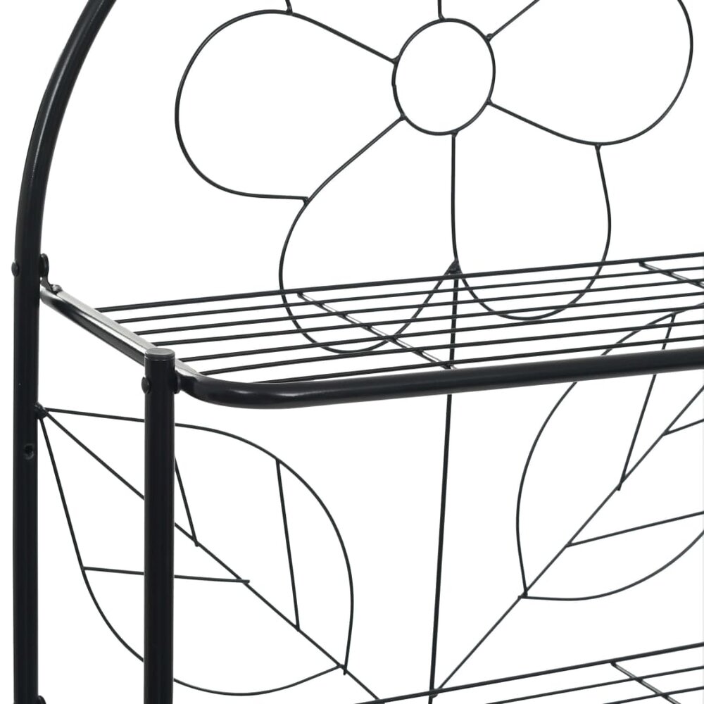 Badkamerrek 60x33x174 cm zwart