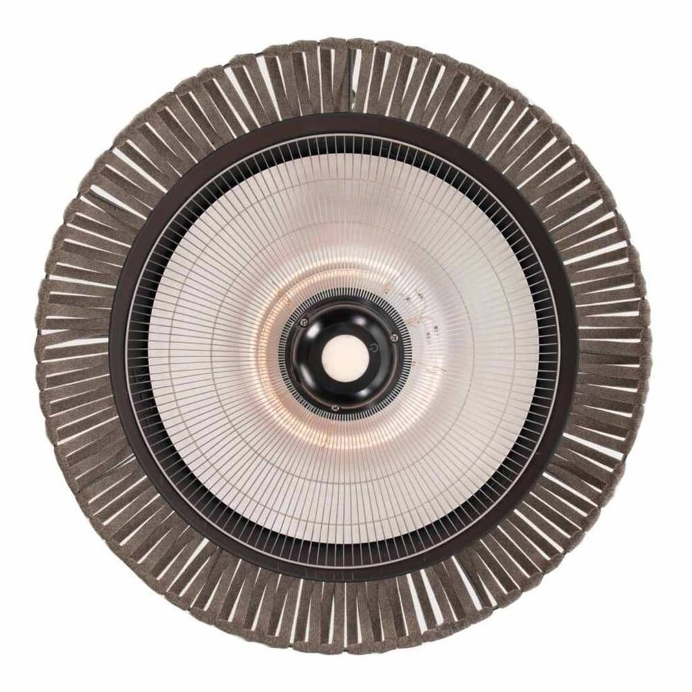 Hangende verwarmer Artix Corda 1800 W halogeen bruin