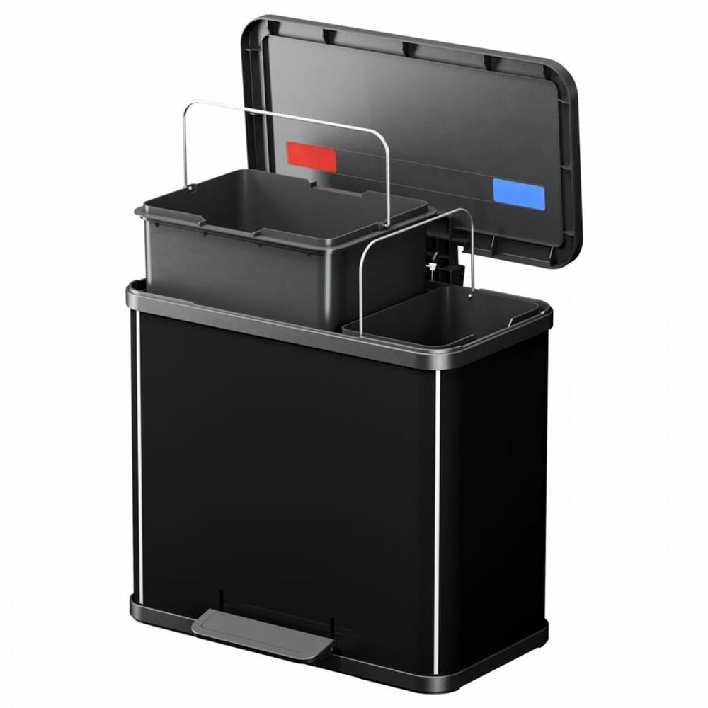 Pedaalemmer Oko Duo Plus maat L 17+9 L zwart 0630-260