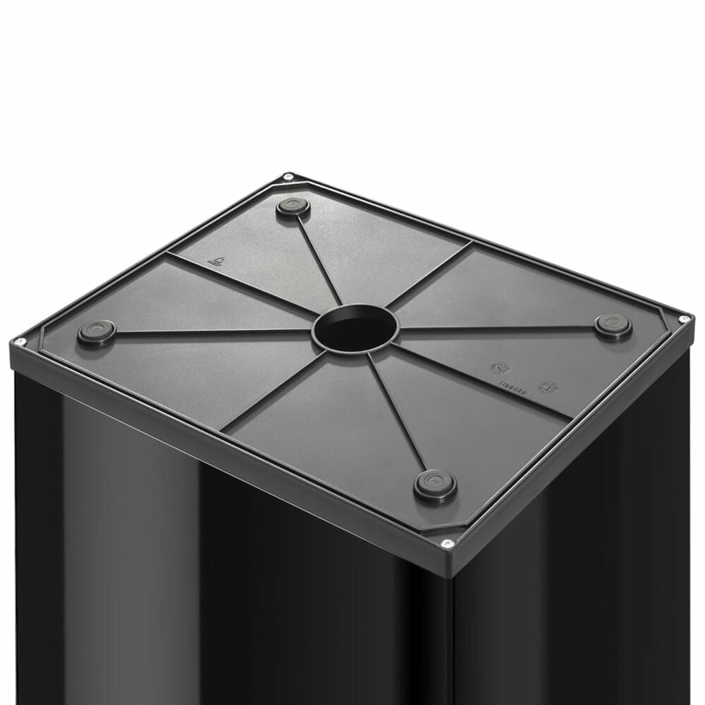 Afvalbak Big-Box Swing maat XL 52 L zwart 0860-241