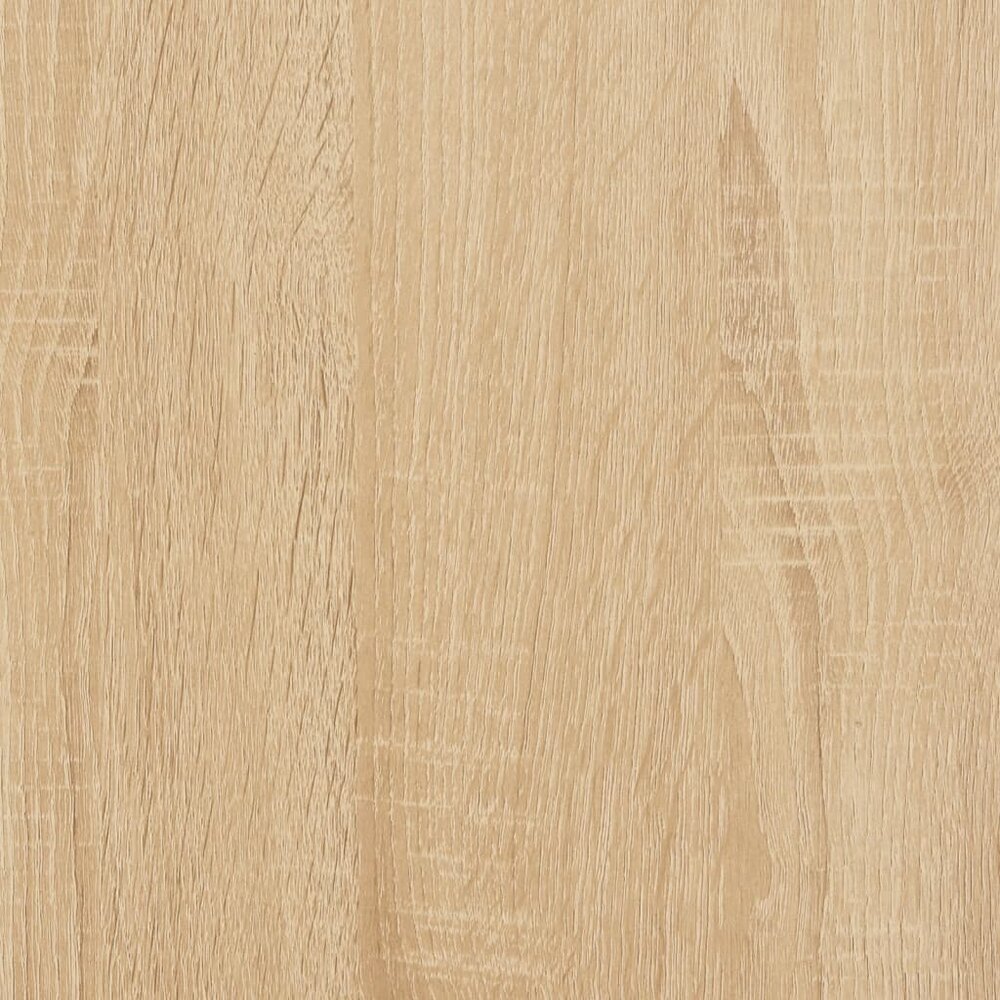 Kledingrek met schoenenrek 80x40x184 cm sonoma eikenkleurig