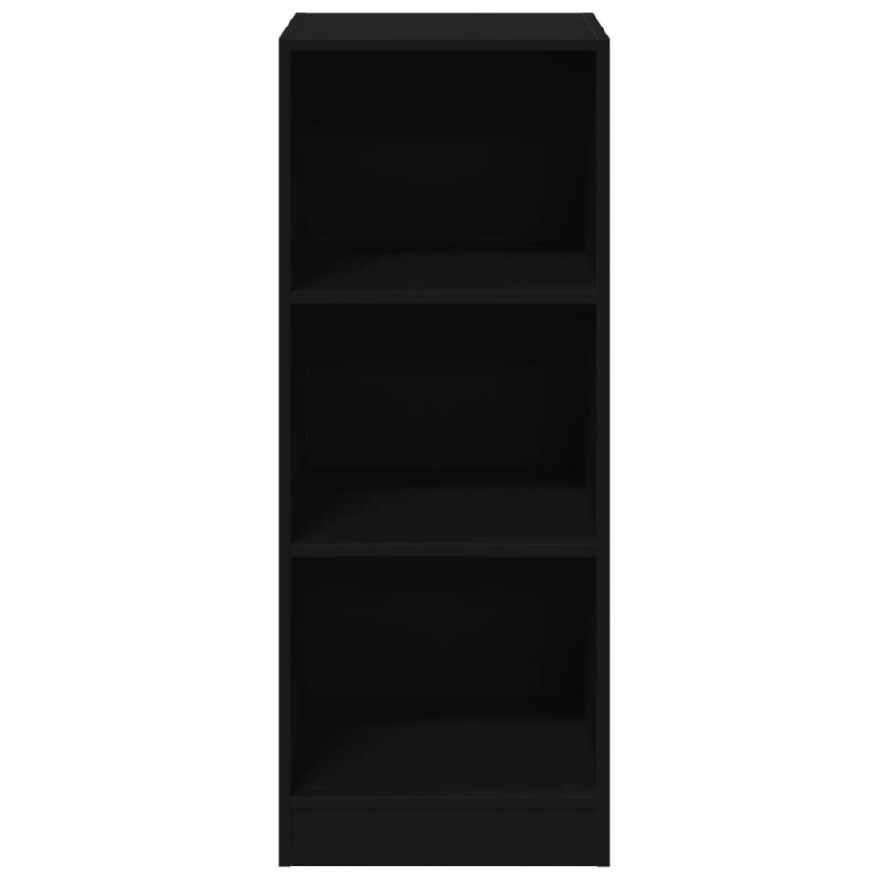 Kledingkast 48x41x102 cm bewerkt hout zwart