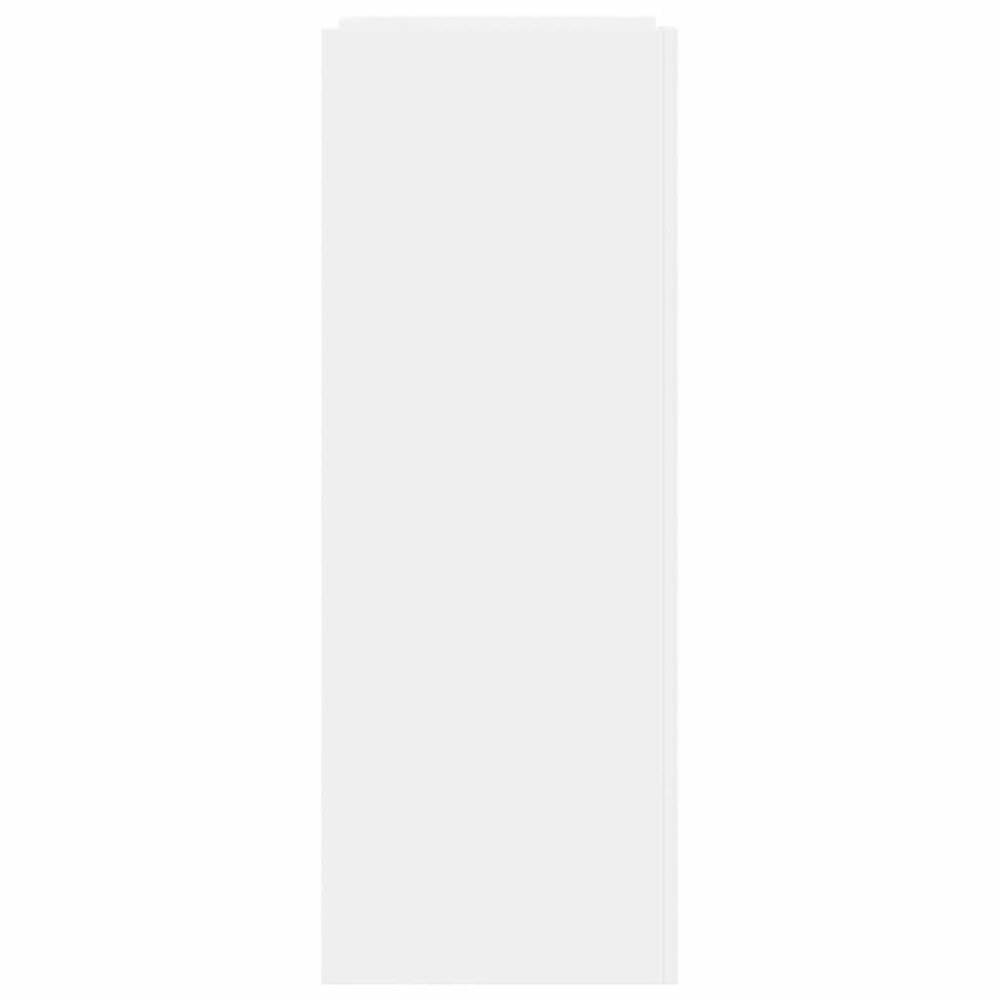 Schoenenkast 74,5x37,5x100 cm bewerkt hout wit