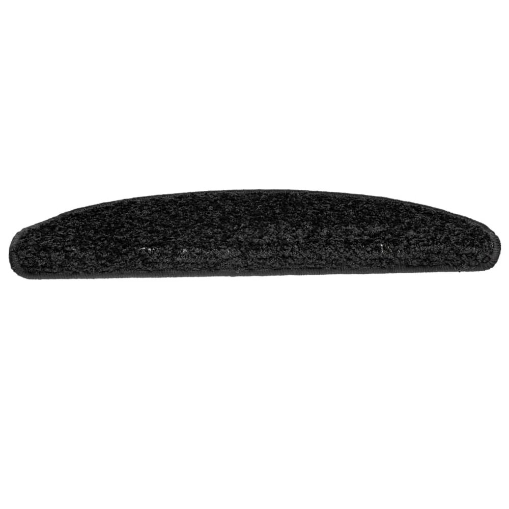 Trapmatten 10 st 65x21x4 cm zwart