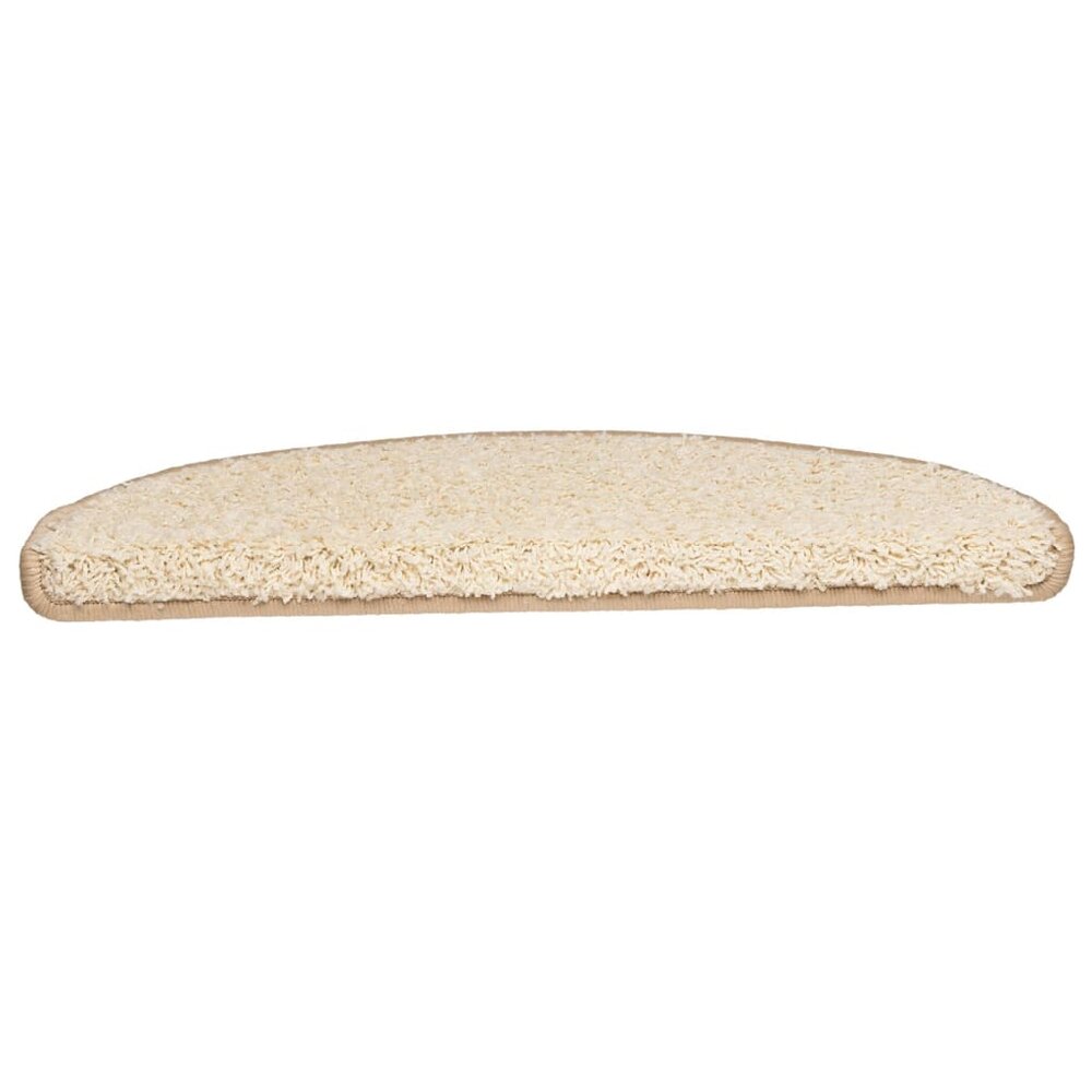 Trapmatten 10 st 65x21x4 cm cr&egrave;mekleurig