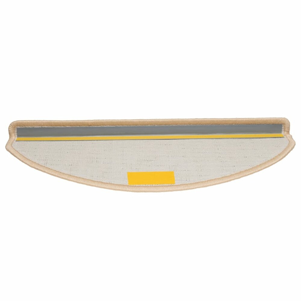 Trapmatten 10 st 65x21x4 cm cr&egrave;mekleurig