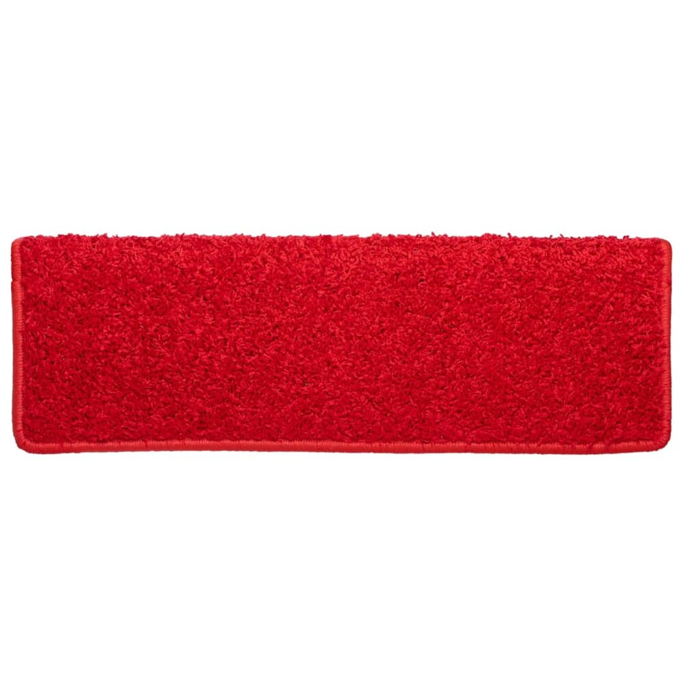 Trapmatten 10 st 65x21x4 cm rood
