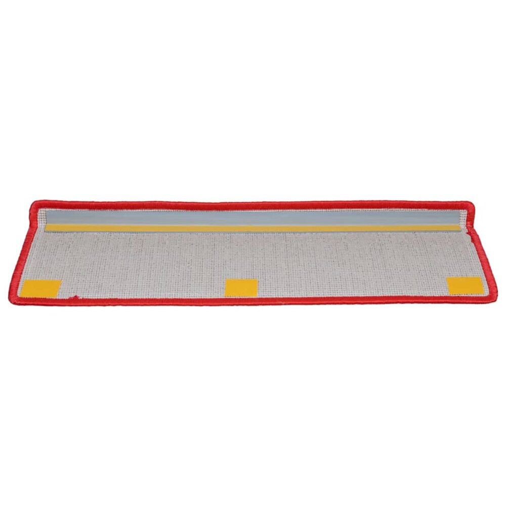 Trapmatten 10 st 65x21x4 cm rood