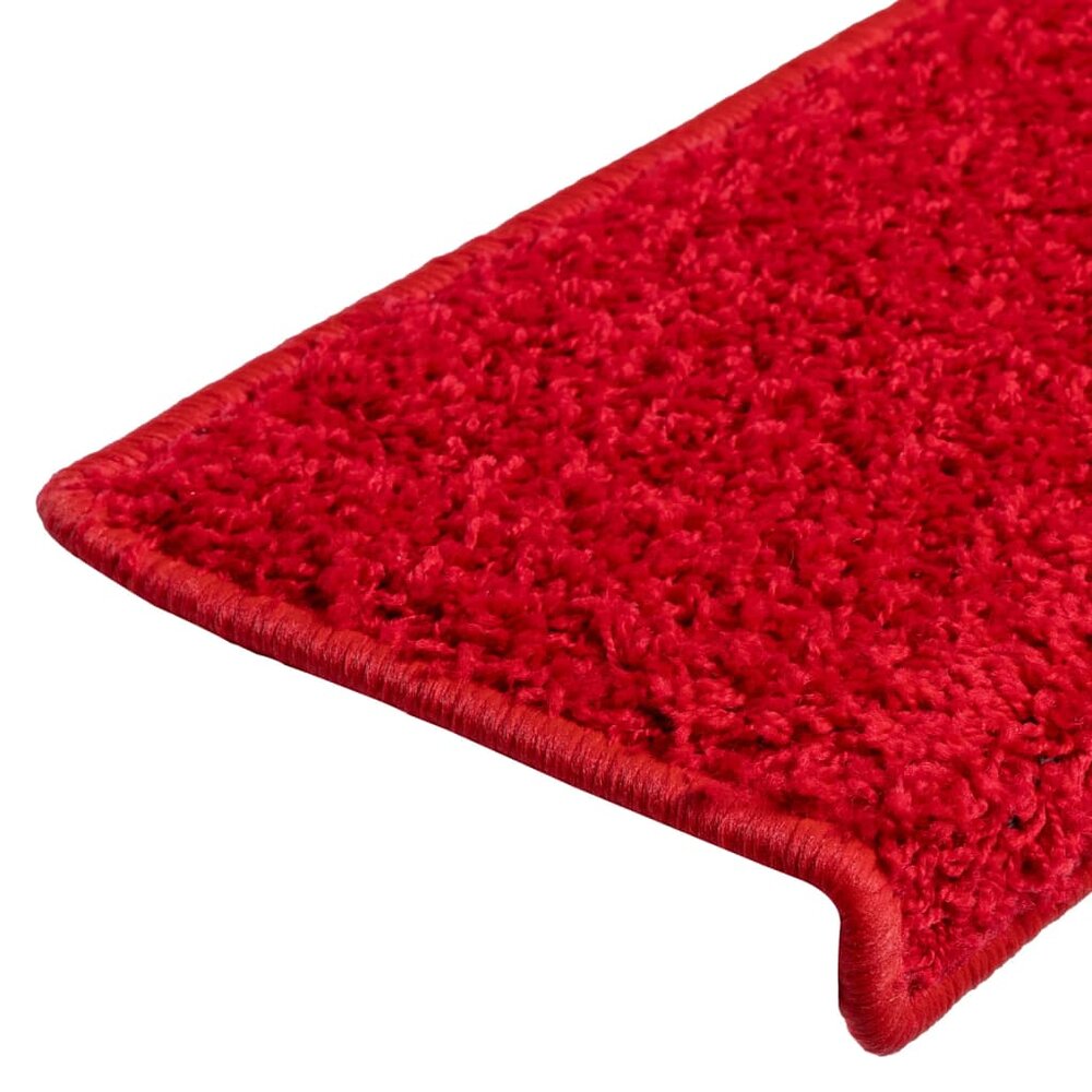 Trapmatten 10 st 65x21x4 cm rood