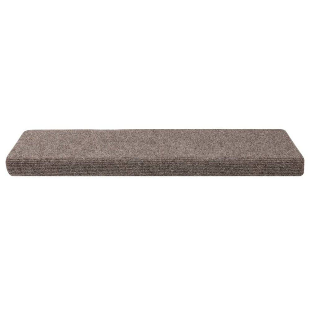 Trapmatten 15 st 65x21x4 cm naaldvilt cr&egrave;mekleurig
