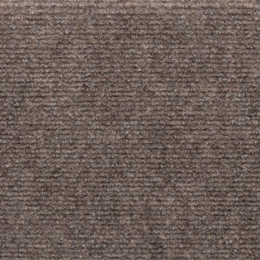 Trapmatten 15 st 65x21x4 cm naaldvilt cr&egrave;mekleurig