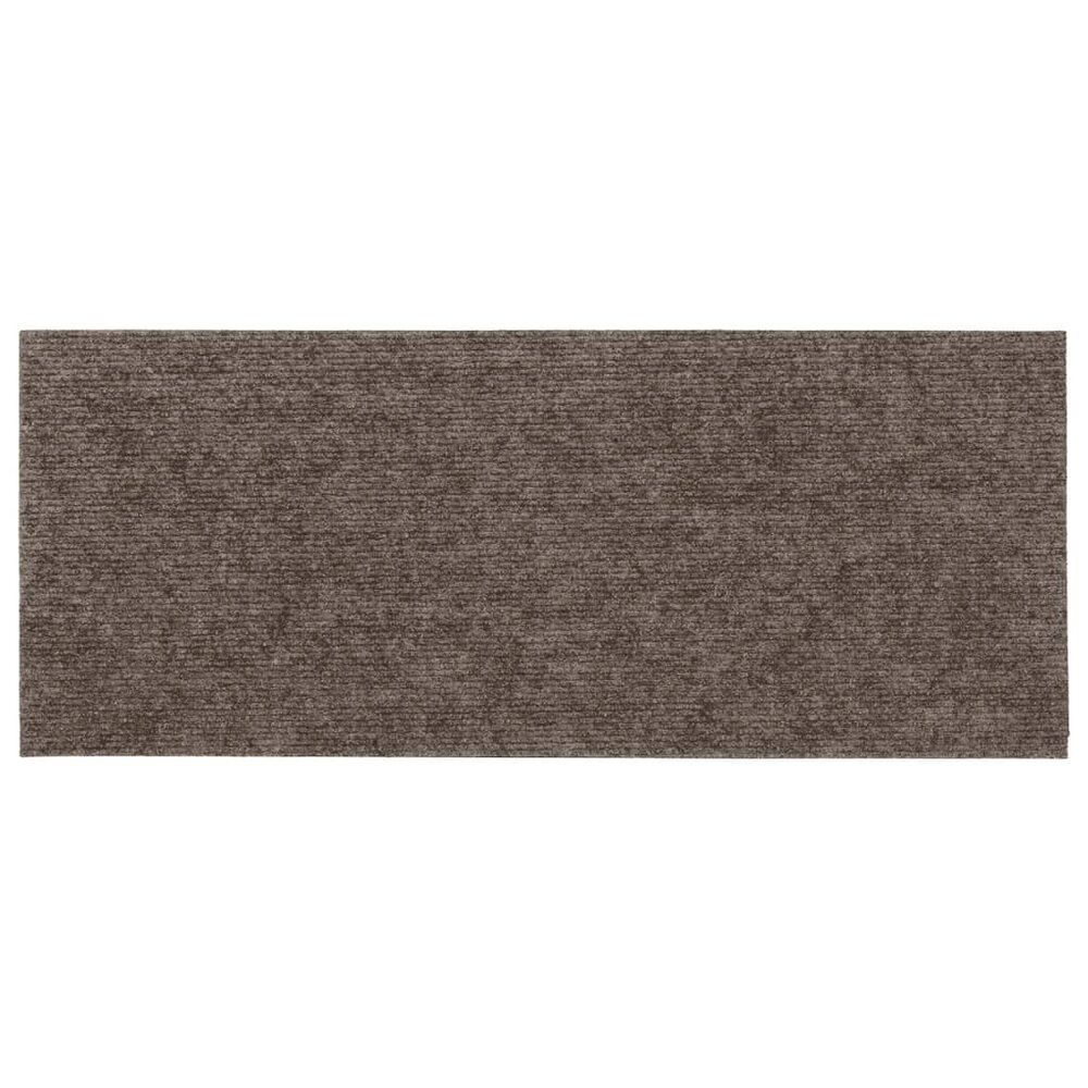15 st Trapmatten zelfklevend rechthoekig 60x25 cm cr&egrave;mekleurig