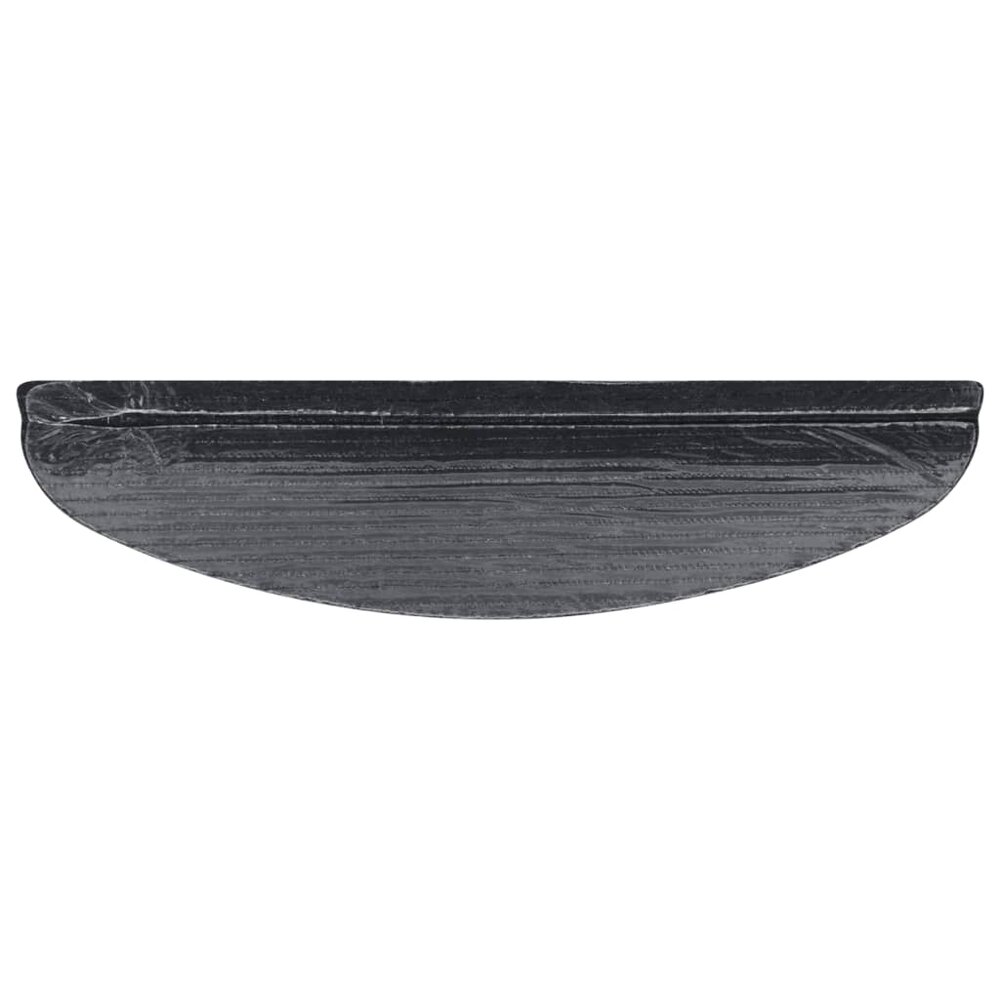 Trapmatten zelfklevend 10 st 65x22,5x3,5 cm antracietkleurig