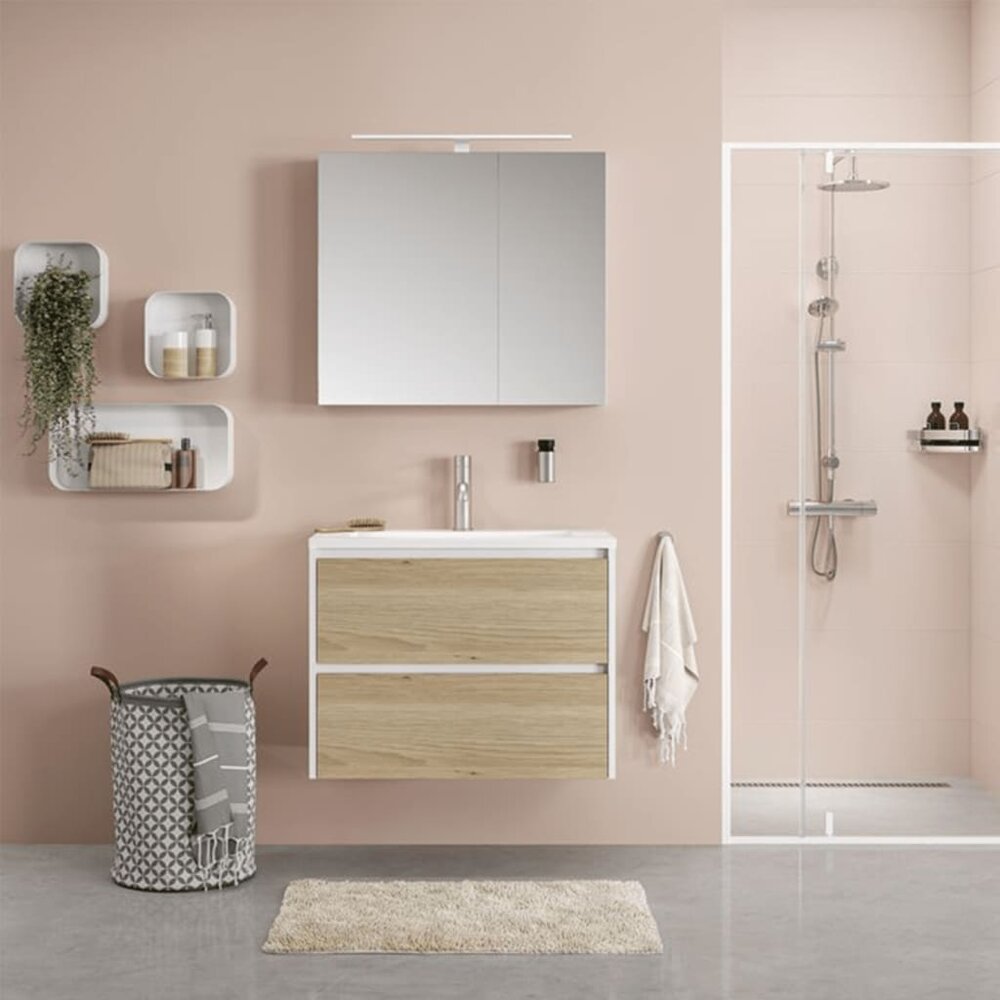 Wasmand Diamonds grijs 60 L 362302012