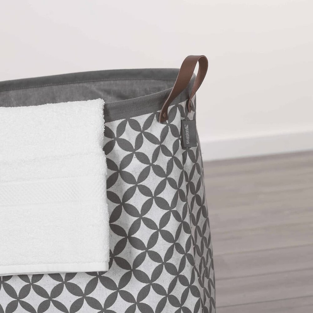 Wasmand Diamonds grijs 60 L 362302012