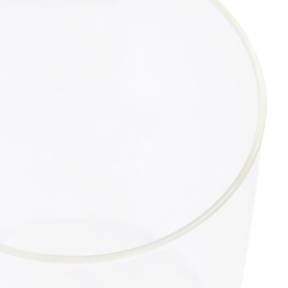 Opbergpotten met bamboe deksels 4 st 800 ml glas