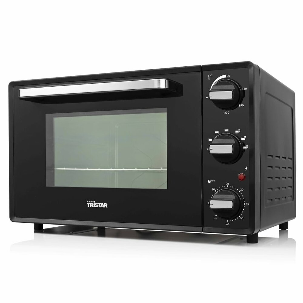 Heteluchtoven 1500 W 28 L zwart
