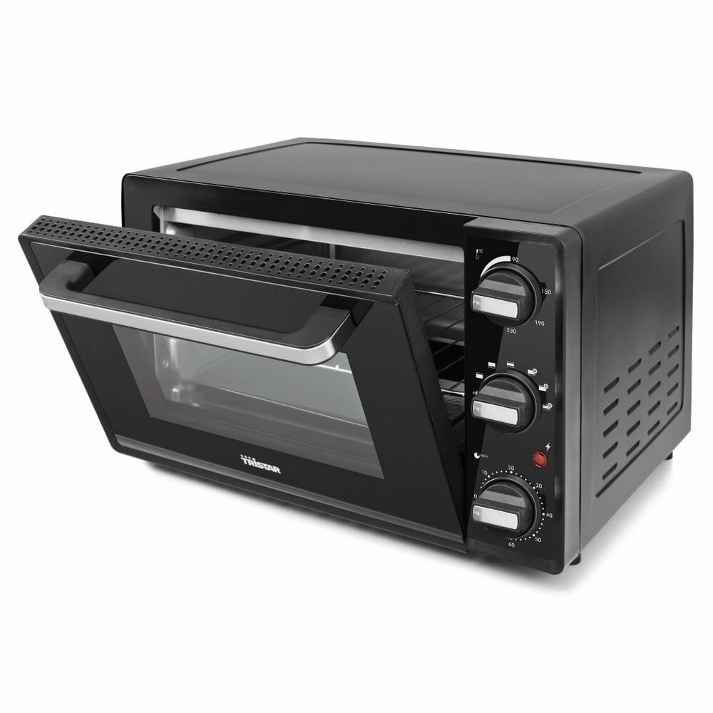 Heteluchtoven 1500 W 28 L zwart