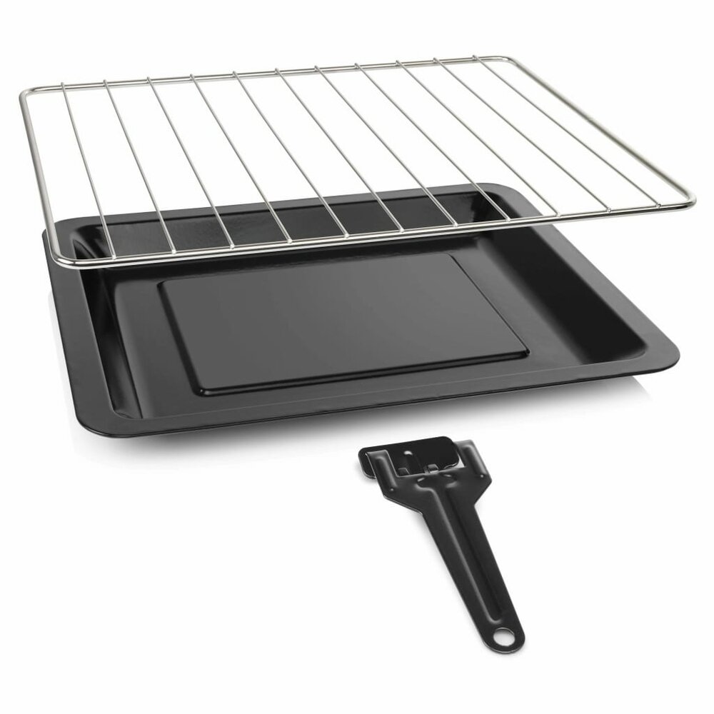 Heteluchtoven 1500 W 28 L zwart