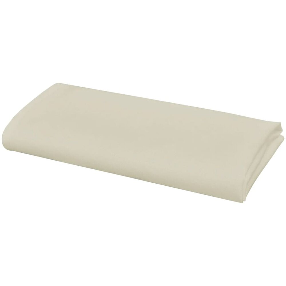 Servetten 50 stuks cr&eacute;me 50x50 cm