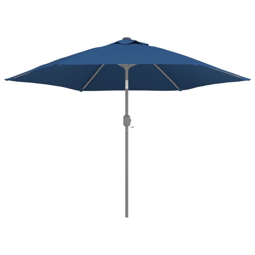 Vervangingsdoek voor parasol 300 cm azuurblauw
